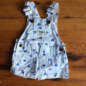 OshKosh baby girl Vestbak Overalls